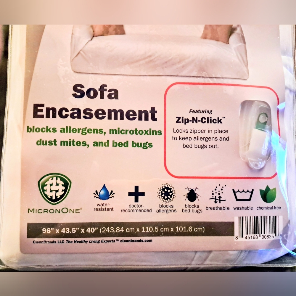CLEAN REST PRO SOFA ENCASEMENT NIP - Picture 3 of 7